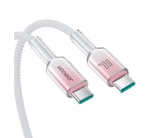 Kabelis USB-C USB-C Joyroom S-A42 60W 1.2m baltos spalvos