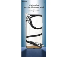 Greito įkrovimo laidas prie Micro USB / 3A / 2m Joyroom S-M41 (juodas)