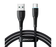 Joyroom SA32-AC6 Starry USB - USB-C kabelis 100W 1m - Juodas