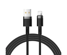 USB kabelis Joyroom (S-1224N2) lightning (2.4A) 1.2m juodas