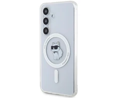 Karl Lagerfeld dėklas, skirtas Samsung Galaxy S24 KLHMS24SHFCCNOT permatomas HC MAGSAFE IML C