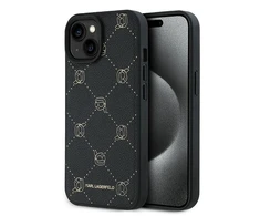 Dėklas Karl Lagerfeld KLHMP15MPGKHPHK Apple iPhone 15 Plus 6.7″ juodos spalvos Magsafe Karl Head