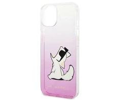 Karl Lagerfeld KLHCP14MCFNRCPI Apple iPhone 14 Plus / 15 Plus 6,7″ kietas dėklas rožinės spalvos Choupette Fun