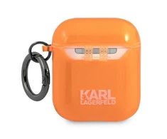 Karl Lagerfeld AIRPODS PRO KLA3UCHFO SILICONE COVER Oranžinis