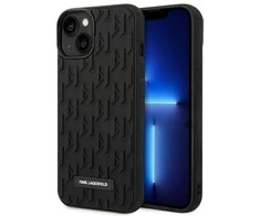 Apple iPhone 14 Plus Karl Lagerfeld dėklas 3D Monogram juodos spalvos