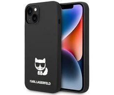 Karl Lagerfeld Choupette Body - dėklas skirtas Apple iPhone 14 Juodas