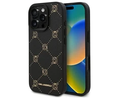 Karl Lagerfeld Magsafe Karl Head Apple iPhone 16 Pro Max - dėklas telefonui juodos spalvos