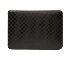 Nešiojamo kompiuterio dėklas 16" Karl Lagerfeld Saffiano Monogram Ikonik (KLCS16SAKHPKK) juodos spalvos