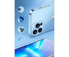 Kingxbar Elegant Series Apple iPhone 13 Pro dėklas telefonui skaidrus