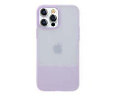 Kingxbar Plain Series Apple iPhone 13 Pro silikoninis dėklas telefonui violetinės spalvos