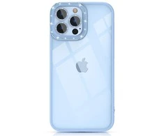 Kingxbar Sparkle Series Apple iPhone 13 Pro Max with crystals dėklas telefonui mėlynos spalvos