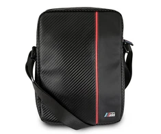 Krepšys planšetiniam kompiuteriui 10" BMW Carbon / Raudona Stripe (BMTB10CAPRBK) juodos spalvos