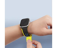 Magnetic Watch SE, 9, 8, 7, 6, 5, 4, 3, 2, 1 (41, 40, 38 mm) Dux Ducis apyrankė (LD Version) – juodos ir geltonos spalvos