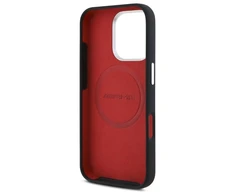 Mercedes AMG AMHMP16L24SSRK Apple iPhone 16 Pro 6.3" dėklas telefonui juodos spalvos Silikoninis Graphics MagSafe