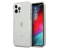 Mercedes Benz Apple iPhone 12 Pro Max Mercedes dėklas Transparent Line (MEHCP12LARCT) skaidrus