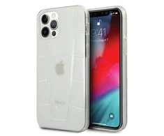 Mercedes Benz Apple iPhone 12 Pro Max Mercedes dėklas Transparent Line (MEHCP12LCLCT) skaidrus