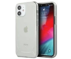 Mercedes Benz Apple iPhone 12 Mini Mercedes dėklas Transparent Line (MEHCP12SARCT) skaidrus