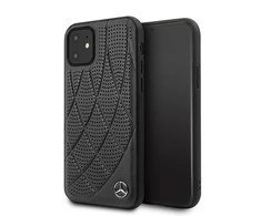 Mercedes Benz Apple iPhone 12 Mini Mercedes dėklas Bow Line (MEHCP12SDIQBK) juodos spalvos