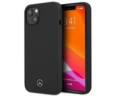 Mercedes Benz Apple iPhone 13 Mini Mercedes dėklas silikoninis Line (MEHCP13SSILBK) juodos spalvos