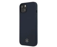 Mercedes Benz Apple iPhone 13 Mini Mercedes dėklas silikoninis Line (MEHCP13SSILNA) mėlynos spalvos