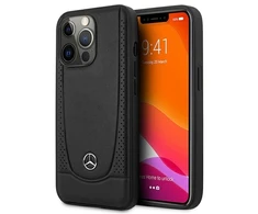 Mercedes MEHCP15XARMBK Apple iPhone 15 Pro Max 6.7" Leather Urban dėklas telefonui juodos spalvos