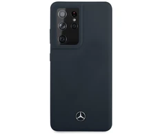 Mercedes MEHCS21LSILNA S21 Ultra G998 mėlynas kietas dėklas Silicone Line