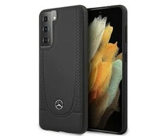 Mercedes Benz Samsung Galaxy S21 Mercedes dėklas Urban Line (MEHCS21SARMBK) juodos spalvos