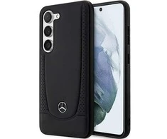 Mercedes Benz Samsung Galaxy S23 Mercedes odinis dėklas Urban Line (MEHCS23SARMBK) juodos spalvos