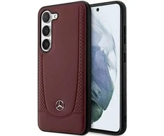 Mercedes Benz Samsung Galaxy S23 Mercedes odinis dėklas Urban Line (MEHCS23SARMRE) maroon