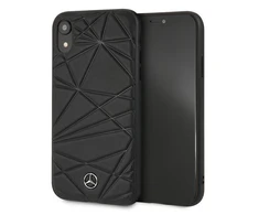 Mercedes Benz Apple iPhone XR Mercedes dėklas Twister (MEPERHCI61QGLBK) juodos spalvos