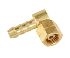 meva Adapterio kampinė jungtis 1/4'' LH, skirta prijungti dujų žarną 8x15 mm
