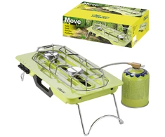 meva MOVE stovyklavietė 2 degikliai dujinėms kasetėms + reguliuojamas degiklis 4,6kW