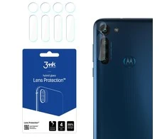HYBRID GLASS 3MK FLEXIBLE GLASS LENS LENOVO MOTO G8 POWER FOR CAMERA 4 PCS.