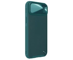 Nillkin CamShield Leather S Apple iPhone 14 Plus with camera dėklas telefonui žalios spalvos