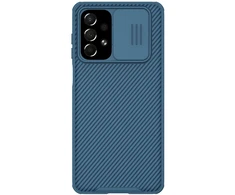 Nillkin CamShield Pro Armored Camera Protector Samsung Galaxy A73 dėklas telefonui mėlynos spalvos