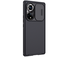 Nillkin CamShield Pro Case Armored Case Cover Camera Protector for Honor 50 Pro Juodas - OUTLET (Atnaujinta)