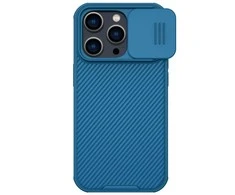 Dėklas Nillkin CamShield Pro Apple iPhone 14 Pro mėlynas