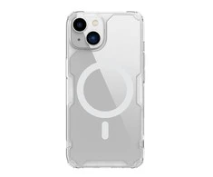 Nillkin Nature TPU Pro magnetinis dėklas, skirtas Apple iPhone 14 Plus (baltas)