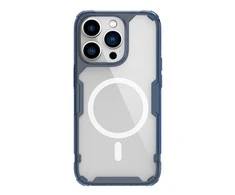 Nillkin Nature TPU Pro magnetinis dėklas, skirtas Apple iPhone 14 Pro (mėlynas)