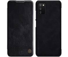 Nillkin Qin leather holster Samsung Galaxy A03s dėklas telefonui juodos spalvos