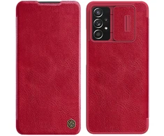 Nillkin Qin leather holster Samsung Galaxy A73 dėklas telefonui raudonos spalvos