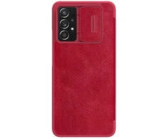 Nillkin Qin leather holster Samsung Galaxy A73 dėklas telefonui raudonos spalvos