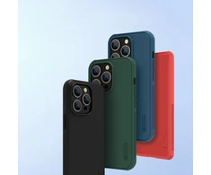Dėklas Nillkin Super Frosted Shield Pro Apple iPhone 14 Pro Max mėlynas