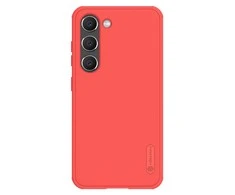 Dėklas Nillkin Super Frosted Shield Pro Samsung S916 S23 Plus 5G raudonas
