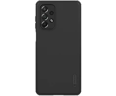 Nillkin Super Frosted Shield Pro durable Samsung Galaxy A73 dėklas telefonui juodos spalvos