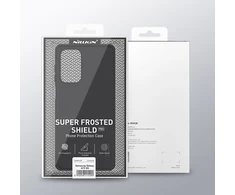 Nillkin Super Frosted Shield Pro patvarus Samsung Galaxy A73 dėklas telefonui juodos spalvos