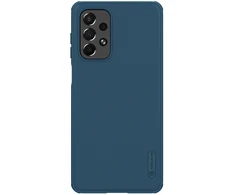 Nillkin Super Frosted Shield Pro durable Samsung Galaxy A73 dėklas telefonui mėlynos spalvos