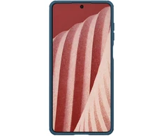 Nillkin Super Frosted Shield Pro durable Samsung Galaxy A73 dėklas telefonui mėlynos spalvos