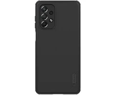 Nillkin Super Frosted Shield Pro patvarus Samsung Galaxy A73 dėklas telefonui juodos spalvos