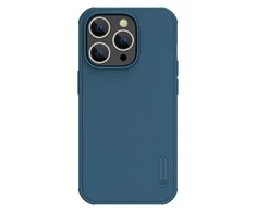 Dėklas Nillkin Super Frosted Shield Pro Apple iPhone 14 Pro Max mėlynas